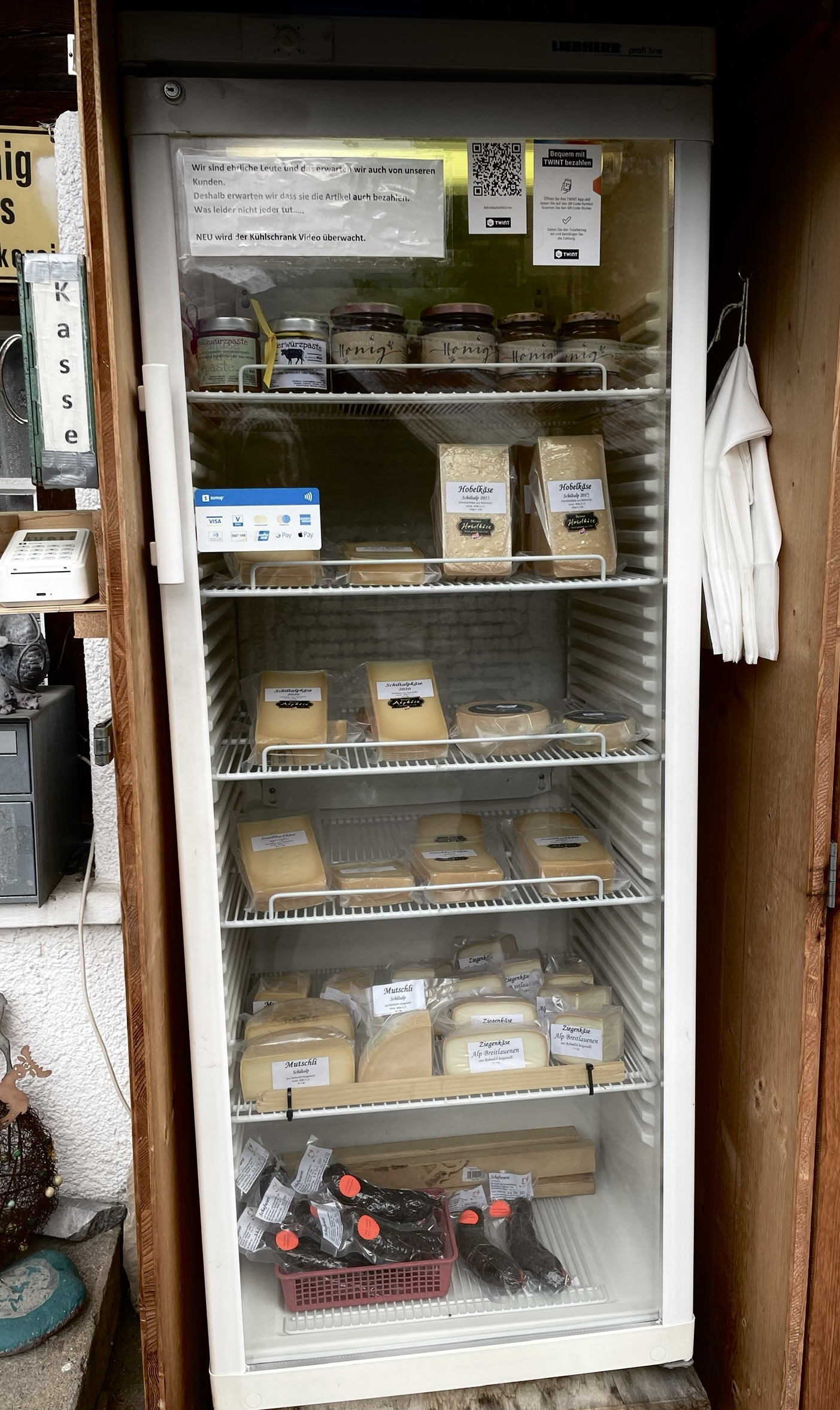 Cheese Vending Machine in Switzerland